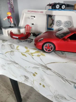 Playmobil Porsche y Camión Policía 5187