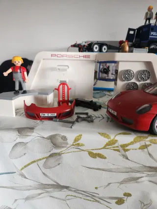 Playmobil Porsche y Camión Policía 5187