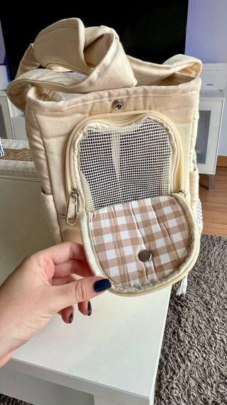 Bolso Transportín Perro/Gato Beige
