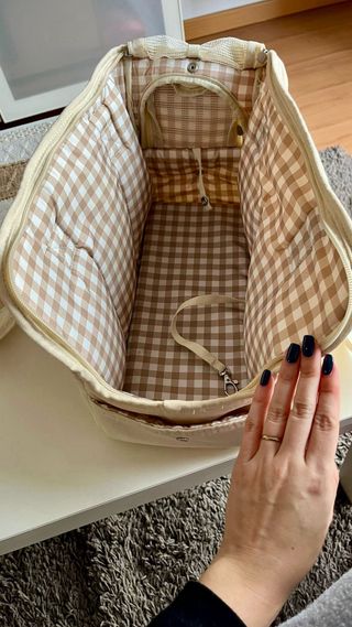 Bolso Transportín Perro/Gato Beige