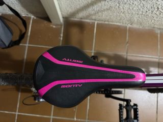 Bicicleta niña Monty 18 morada