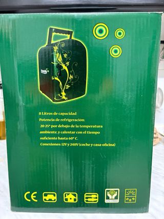 Mini nevera termoeléctrica Shandy Cruzcampo verde