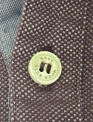 Polo Hugo Boss Viola Regular Fit Cotone Pima