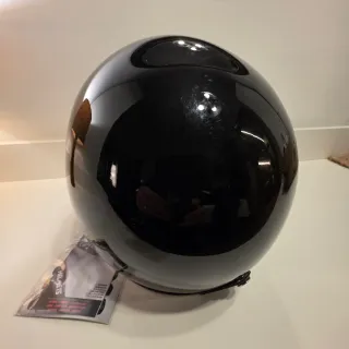 Casco Jet Stormer Negro Brillante Talla XS