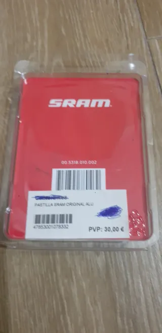 Pastillas Freno SRAM Orgánicas Aluminio