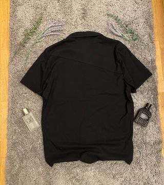 Camisa Volcom Preta Manga Curta