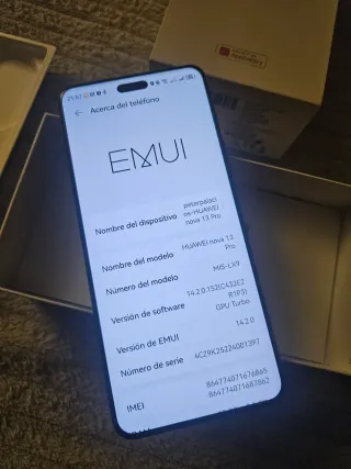 Huawei Nova 13 Pro Negro