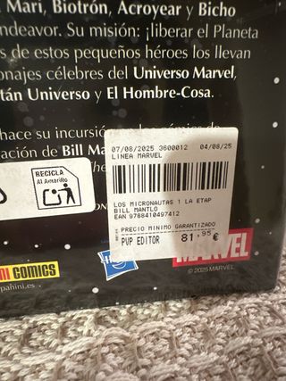 Cómic omnibus Los Micronautas