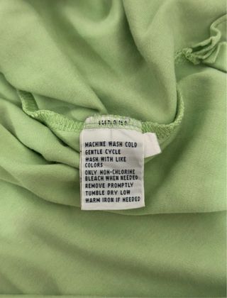 Polo Ralph Lauren verde menta Taglia M Logo Vintag