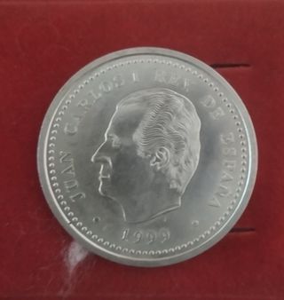Moneda 2000 Pesetas Plata Xacobeo 1999