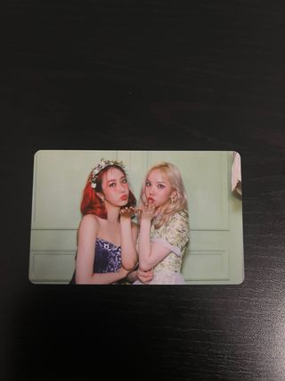 gfriend eunha & sinb photocard