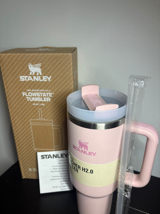 Garrafa Stanley Quencher H2.0 Rosa 40oz