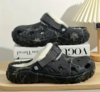 Zuecos Crocs Camuflaje Forrados Oferta 72 horas