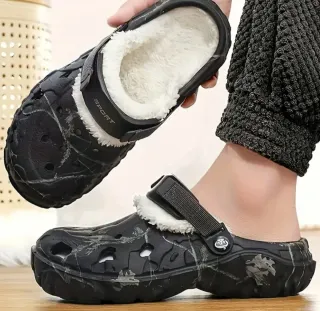 Zuecos crocs Camuflaje Black – Talla 42 (Nuevos)