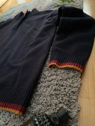 Camisola Tim Clássica Azul Meia-Lua Zip