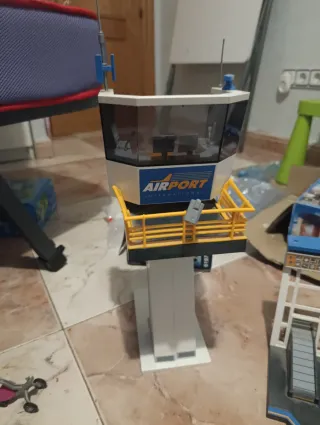 Aeropuerto y Avión Playmobil