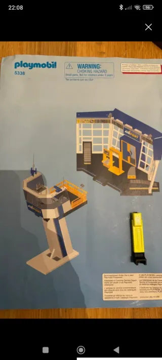 Aeropuerto y Avión Playmobil