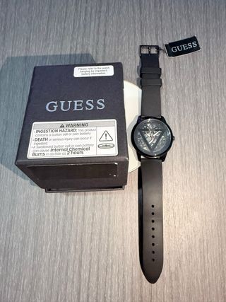 Reloj GUESS Negro Hombre