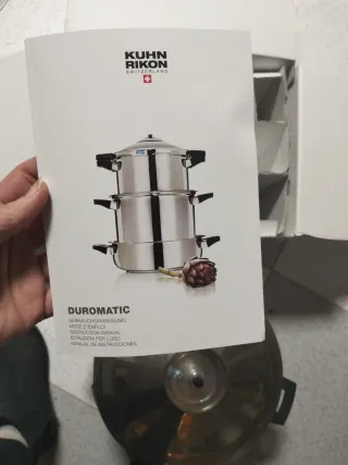 Olla a presión Duromatic Kuhn Rikon 12L