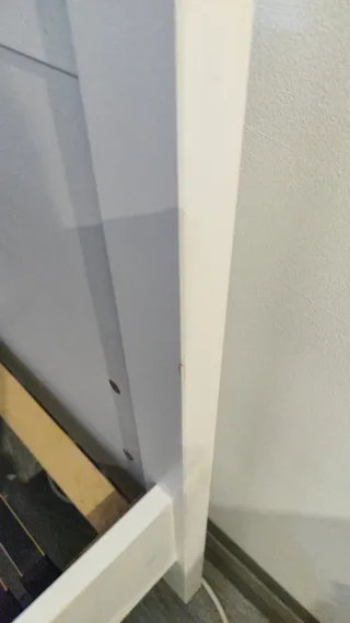 Estructura de cama IKEA madera blanca