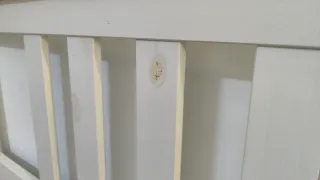 Estructura de cama IKEA madera blanca
