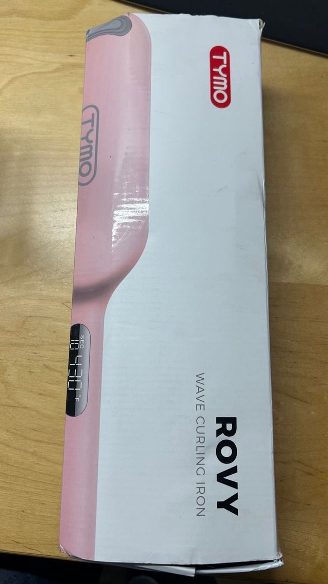 TYMO Rizador de Pelo ROVY - Rosa ondas definidas