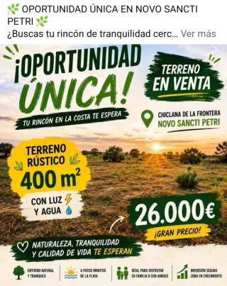 Novo Santi Preti 400m²  /26.000€ /Vallado