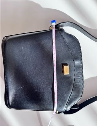 Bolso vintage BALLY negro Y2K