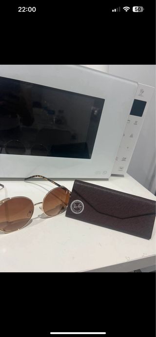 Gafas de sol Swarovski redondas