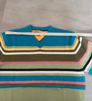 Jersey Tommy Hilfiger Talla L Rayas