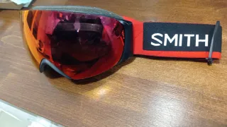 Gafas de Snowboard Rojas y Negras