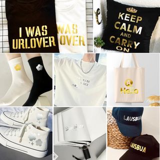 Vinilo Textil Oro Metálico Plotter