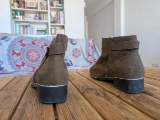 Botines Marrones/Verdes Talla 39