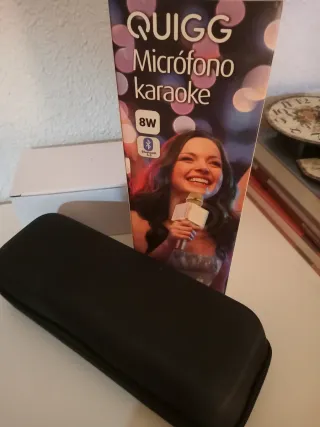 Micrófono Karaoke Rosa Nuevo