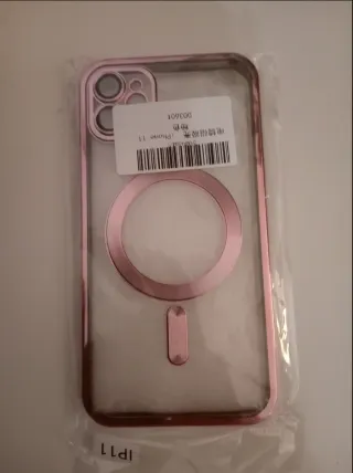 Funda iPhone 11 Rosa Magnética