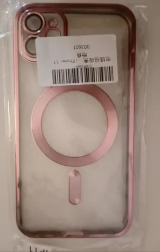 Funda iPhone 11 Rosa Magnética