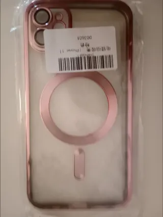 Funda iPhone 11 Rosa Magnética
