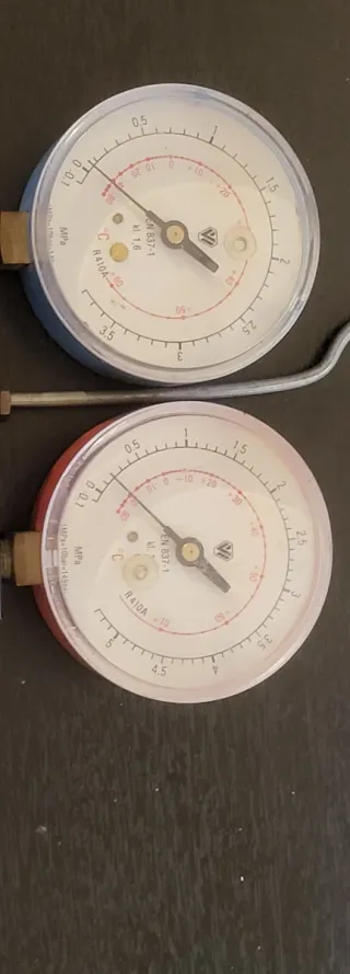 Manómetro R410A con manguera