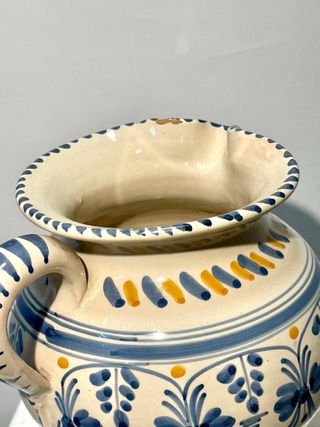 JARRA VINTAGE DE CERÁMICA