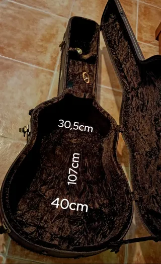 Estuche guitarra acústica Bedell theLuxe
