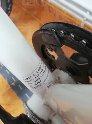 Bicicleta Orbea Extreme 20 Blanca