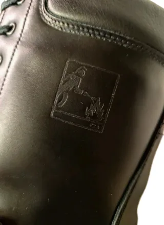 Stivali Anfibi Militari Pompiere Italiani Nuovi 43