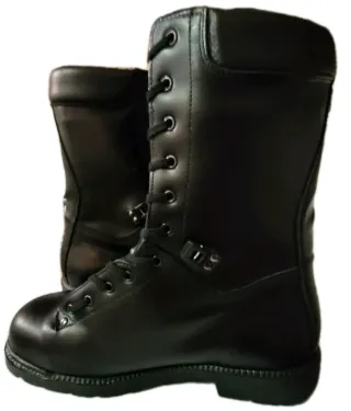 Stivali Anfibi Militari Pompiere Italiani Nuovi 43