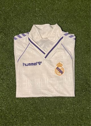 Vintage Real Madrid 1989-1991 Home Shirt - Size L