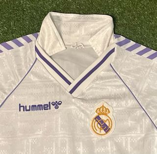 Vintage Real Madrid 1989-1991 Home Shirt - Size L