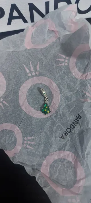 Pandora Charm Albero di Natale Verde