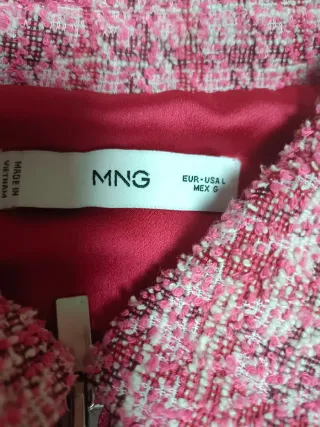 Bomber Mango rosa talla L