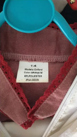 Traje de baserritarra talla 14