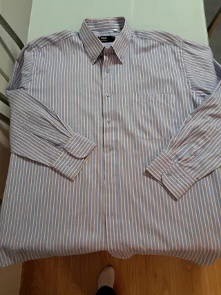 Lote 3 Camisas manga larga azules  talla XXL