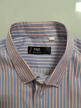 Lote 3 Camisas manga larga azules  talla XXL